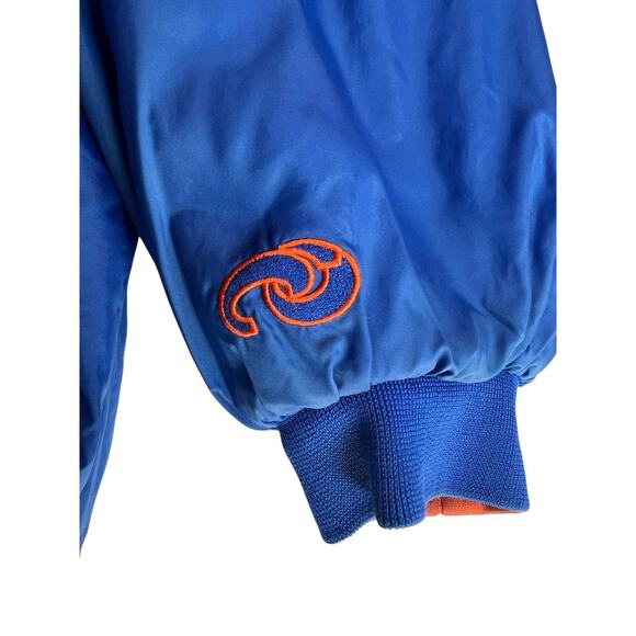 Vintage NY Knicks NBA Reversible Quilted Embroidered Varsity Jacket - Sz XXL - Picture 12 of 16